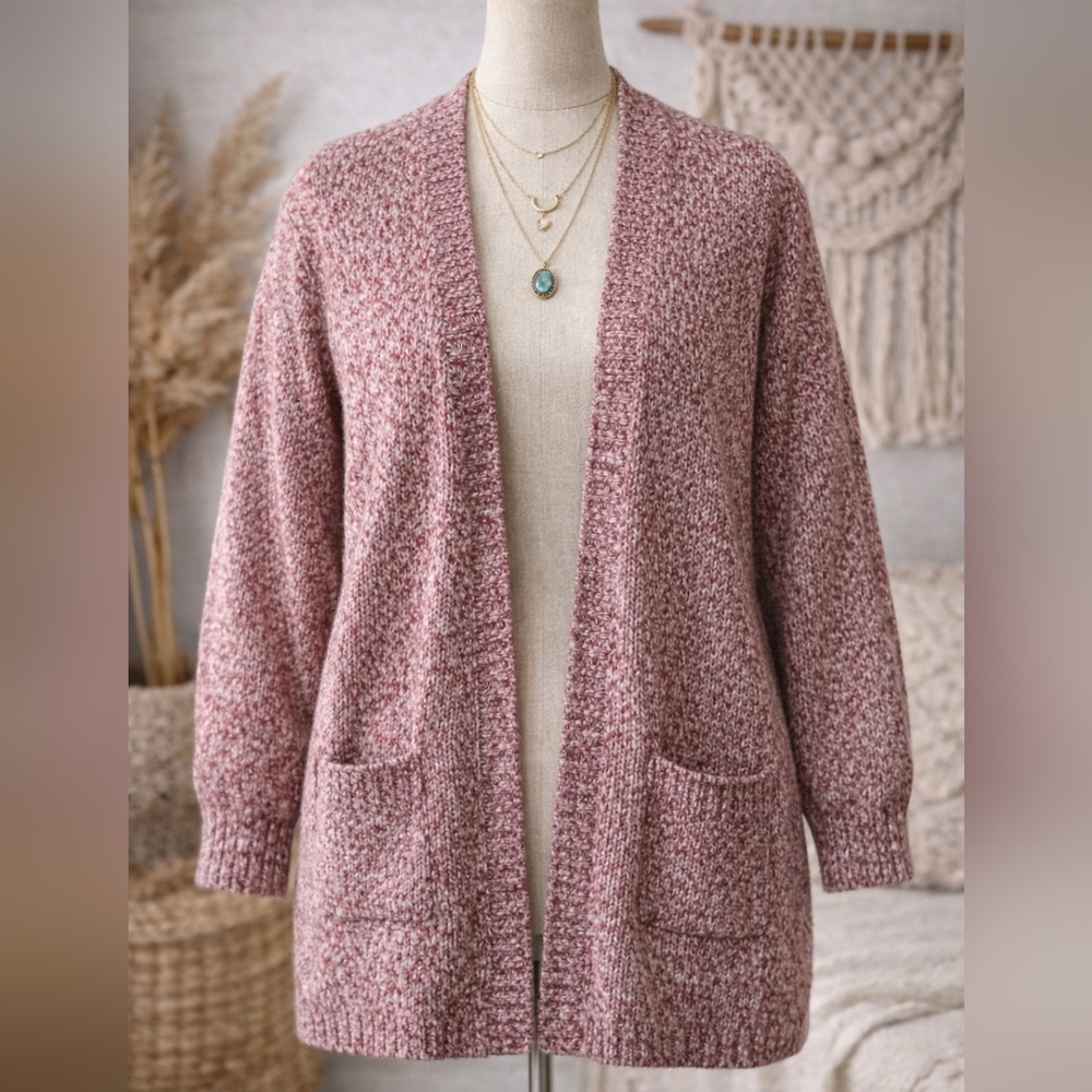 Ruby Moon Open Cardigan With Pockets - image 1